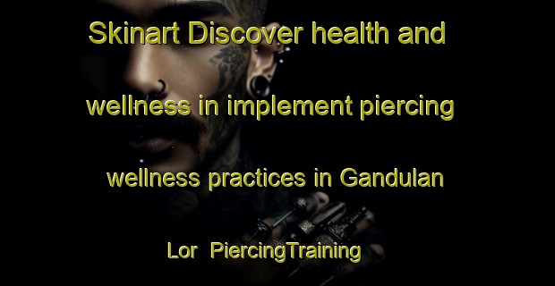 Skinart Discover health and wellness in implement piercing wellness practices in Gandulan Lor | PiercingTraining | PiercingClasses | SkinartTraining-Indonesia