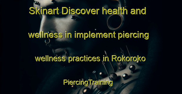Skinart Discover health and wellness in implement piercing wellness practices in Rokoroko | PiercingTraining | PiercingClasses | SkinartTraining-Indonesia