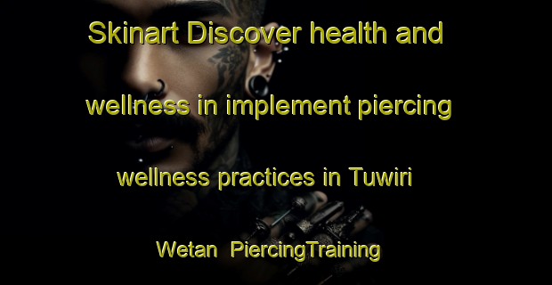 Skinart Discover health and wellness in implement piercing wellness practices in Tuwiri Wetan | PiercingTraining | PiercingClasses | SkinartTraining-Indonesia