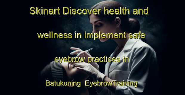 Skinart Discover health and wellness in implement safe eyebrow practices in Batukuning | EyebrowTraining | EyebrowClasses | SkinartTraining-Indonesia