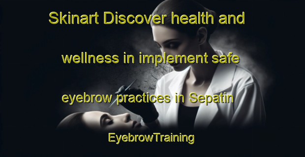 Skinart Discover health and wellness in implement safe eyebrow practices in Sepatin | EyebrowTraining | EyebrowClasses | SkinartTraining-Indonesia