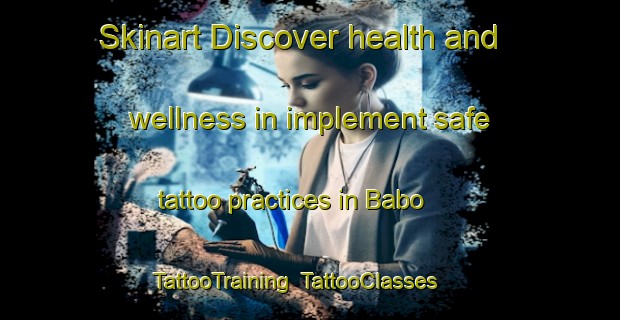 Skinart Discover health and wellness in implement safe tattoo practices in Babo | TattooTraining | TattooClasses | SkinartTraining-Indonesia