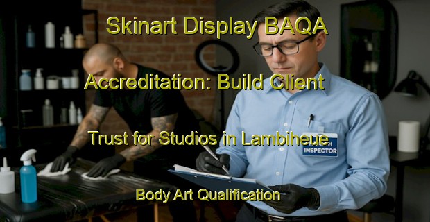 Skinart Display BAQA Accreditation: Build Client Trust for Studios in Lambiheue | Body Art Qualification Authority | BAQA-Indonesia