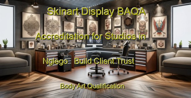 Skinart Display BAQA Accreditation for Studios in Nglego - Build Client Trust | Body Art Qualification Authority | BAQA-Indonesia