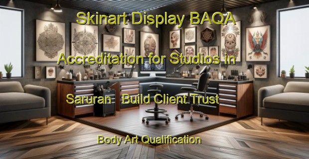 Skinart Display BAQA Accreditation for Studios in Saruran - Build Client Trust | Body Art Qualification Authority | BAQA-Indonesia