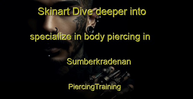 Skinart Dive deeper into specialize in body piercing in Sumberkradenan | #PiercingTraining #PiercingClasses #SkinartTraining-Indonesia