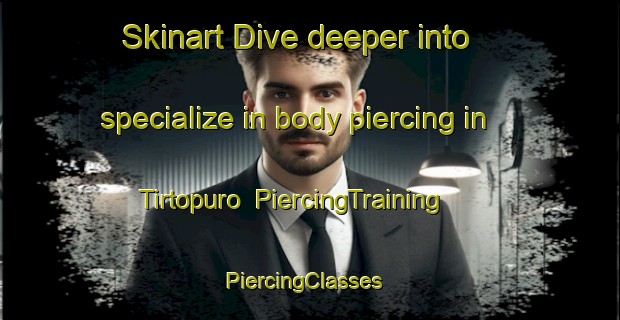 Skinart Dive deeper into specialize in body piercing in Tirtopuro | PiercingTraining | PiercingClasses | SkinartTraining-Indonesia