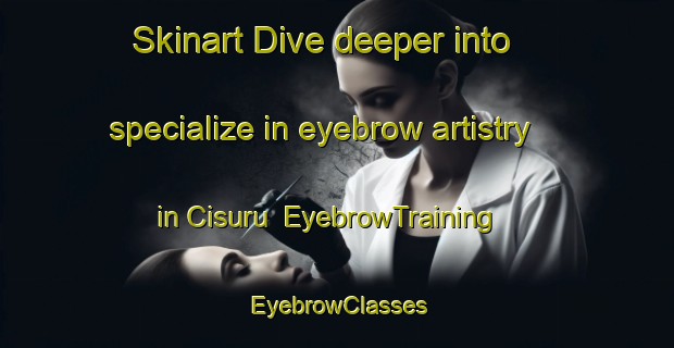 Skinart Dive deeper into specialize in eyebrow artistry in Cisuru | EyebrowTraining | EyebrowClasses | SkinartTraining-Indonesia