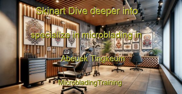 Skinart Dive deeper into specialize in microblading in Abeuek Tingkeum | #MicrobladingTraining #MicrobladingClasses #SkinartTraining-Indonesia