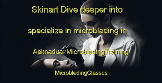 Skinart Dive deeper into specialize in microblading in Aeknadua | #MicrobladingTraining #MicrobladingClasses #SkinartTraining-Indonesia