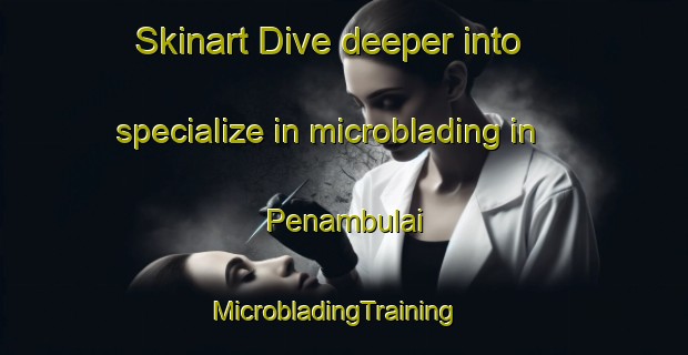 Skinart Dive deeper into specialize in microblading in Penambulai | MicrobladingTraining | MicrobladingClasses | SkinartTraining-Indonesia