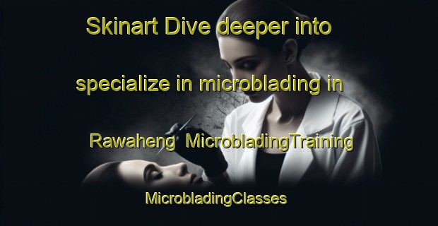 Skinart Dive deeper into specialize in microblading in Rawaheng | MicrobladingTraining | MicrobladingClasses | SkinartTraining-Indonesia