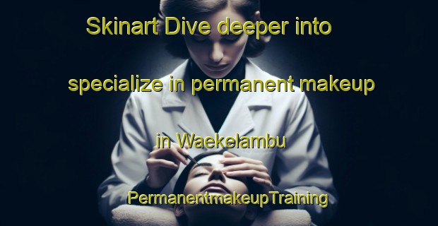 Skinart Dive deeper into specialize in permanent makeup in Waekelambu | #PermanentmakeupTraining #PermanentmakeupClasses #SkinartTraining-Indonesia