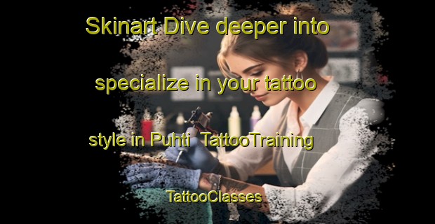 Skinart Dive deeper into specialize in your tattoo style in Puhti | TattooTraining | TattooClasses | SkinartTraining-Indonesia