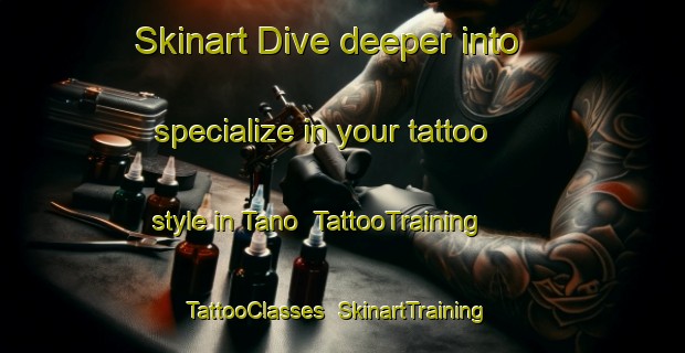 Skinart Dive deeper into specialize in your tattoo style in Tano | TattooTraining | TattooClasses | SkinartTraining-Indonesia