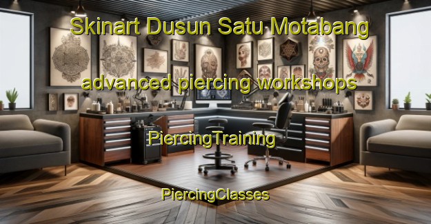 Skinart Dusun Satu Motabang advanced piercing workshops | #PiercingTraining #PiercingClasses #SkinartTraining-Indonesia