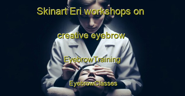 Skinart Eri workshops on creative eyebrow | EyebrowTraining | EyebrowClasses | SkinartTraining-Indonesia