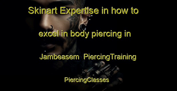 Skinart Expertise in how to excel in body piercing in Jambeasem | PiercingTraining | PiercingClasses | SkinartTraining-Indonesia