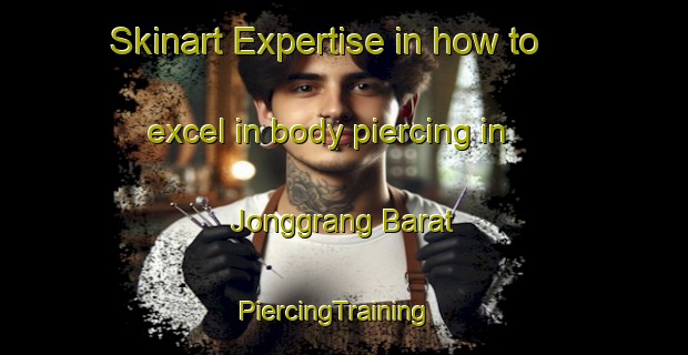 Skinart Expertise in how to excel in body piercing in Jonggrang Barat | PiercingTraining | PiercingClasses | SkinartTraining-Indonesia