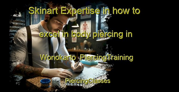 Skinart Expertise in how to excel in body piercing in Wonokarto | PiercingTraining | PiercingClasses | SkinartTraining-Indonesia