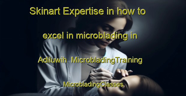 Skinart Expertise in how to excel in microblading in Adiluwih | #MicrobladingTraining #MicrobladingClasses #SkinartTraining-Indonesia