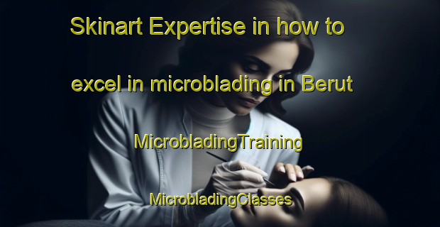 Skinart Expertise in how to excel in microblading in Berut | #MicrobladingTraining #MicrobladingClasses #SkinartTraining-Indonesia