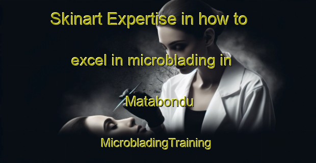 Skinart Expertise in how to excel in microblading in Matabondu | #MicrobladingTraining #MicrobladingClasses #SkinartTraining-Indonesia