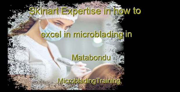 Skinart Expertise in how to excel in microblading in Matabondu | #MicrobladingTraining #MicrobladingClasses #SkinartTraining-Indonesia