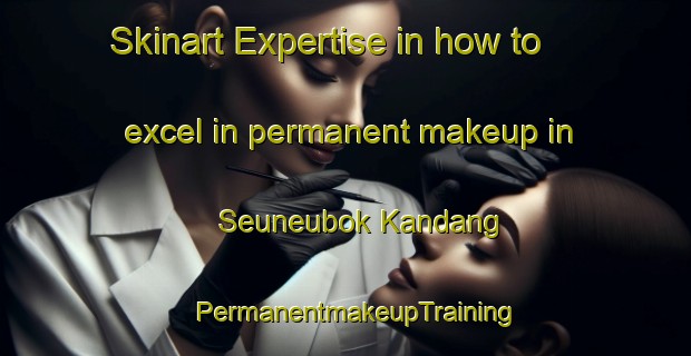 Skinart Expertise in how to excel in permanent makeup in Seuneubok Kandang | PermanentmakeupTraining | PermanentmakeupClasses | SkinartTraining-Indonesia
