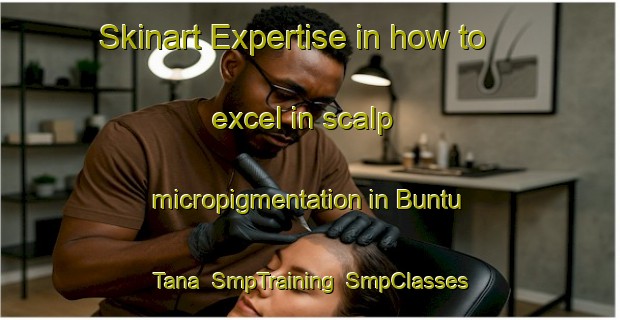 Skinart Expertise in how to excel in scalp micropigmentation in Buntu Tana | SmpTraining | SmpClasses | SkinartTraining-Indonesia