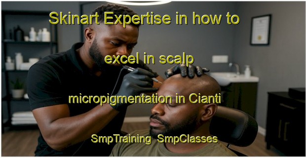 Skinart Expertise in how to excel in scalp micropigmentation in Cianti | SmpTraining | SmpClasses | SkinartTraining-Indonesia