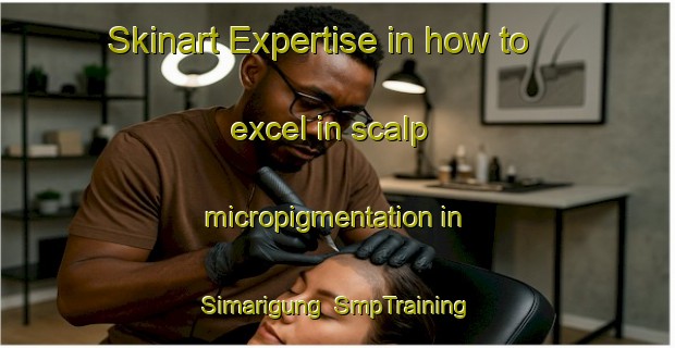 Skinart Expertise in how to excel in scalp micropigmentation in Simarigung | SmpTraining | SmpClasses | SkinartTraining-Indonesia