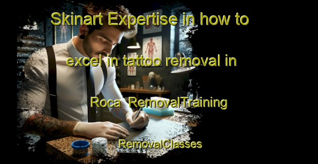 Skinart Expertise in how to excel in tattoo removal in Roca | RemovalTraining | RemovalClasses | SkinartTraining-Indonesia