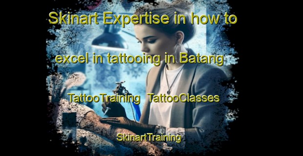 Skinart Expertise in how to excel in tattooing in Batang | TattooTraining | TattooClasses | SkinartTraining-Indonesia