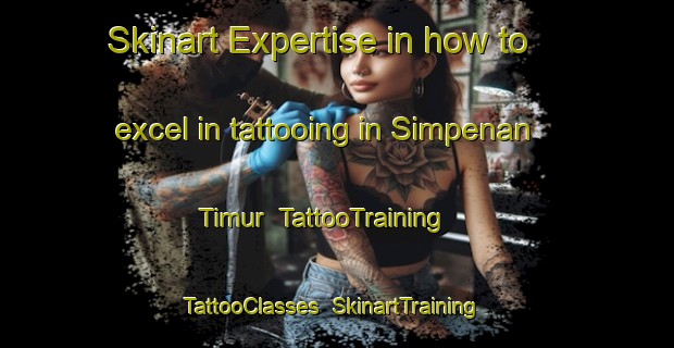 Skinart Expertise in how to excel in tattooing in Simpenan Timur | TattooTraining | TattooClasses | SkinartTraining-Indonesia