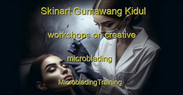 Skinart Gumawang Kidul workshops on creative microblading | #MicrobladingTraining #MicrobladingClasses #SkinartTraining-Indonesia