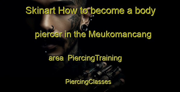 Skinart How to become a body piercer in the Meukomancang area | PiercingTraining | PiercingClasses | SkinartTraining-Indonesia