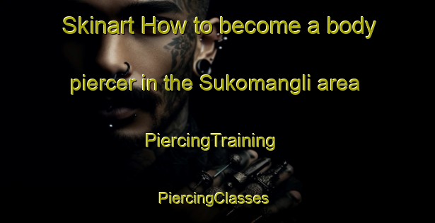 Skinart How to become a body piercer in the Sukomangli area | PiercingTraining | PiercingClasses | SkinartTraining-Indonesia