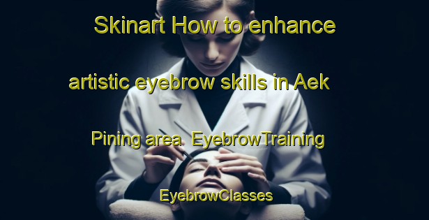 Skinart How to enhance artistic eyebrow skills in Aek Pining area | EyebrowTraining | EyebrowClasses | SkinartTraining-Indonesia