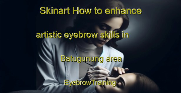 Skinart How to enhance artistic eyebrow skills in Batugunung area | EyebrowTraining | EyebrowClasses | SkinartTraining-Indonesia