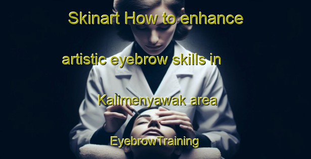 Skinart How to enhance artistic eyebrow skills in Kalimenyawak area | EyebrowTraining | EyebrowClasses | SkinartTraining-Indonesia