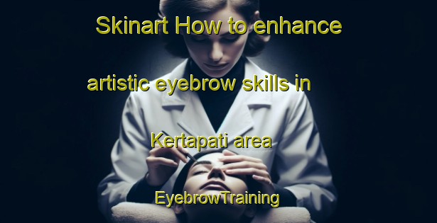 Skinart How to enhance artistic eyebrow skills in Kertapati area | EyebrowTraining | EyebrowClasses | SkinartTraining-Indonesia
