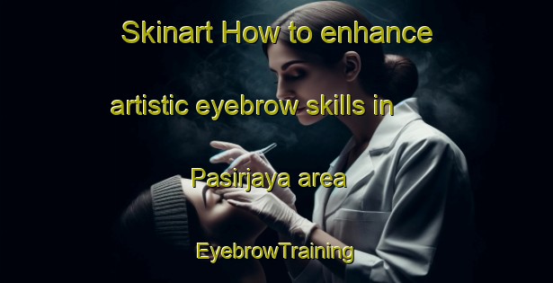 Skinart How to enhance artistic eyebrow skills in Pasirjaya area | EyebrowTraining | EyebrowClasses | SkinartTraining-Indonesia