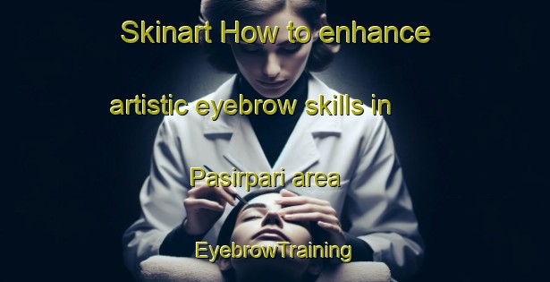 Skinart How to enhance artistic eyebrow skills in Pasirpari area | EyebrowTraining | EyebrowClasses | SkinartTraining-Indonesia