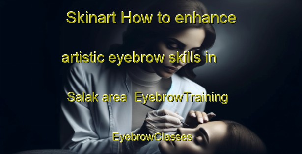 Skinart How to enhance artistic eyebrow skills in Salak area | EyebrowTraining | EyebrowClasses | SkinartTraining-Indonesia