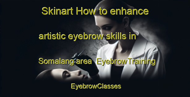 Skinart How to enhance artistic eyebrow skills in Somalang area | EyebrowTraining | EyebrowClasses | SkinartTraining-Indonesia