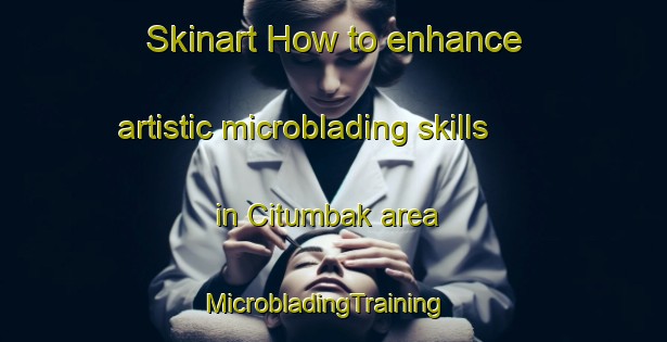 Skinart How to enhance artistic microblading skills in Citumbak area | MicrobladingTraining | MicrobladingClasses | SkinartTraining-Indonesia