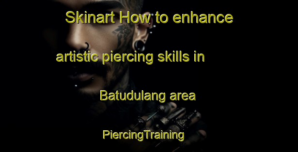 Skinart How to enhance artistic piercing skills in Batudulang area | PiercingTraining | PiercingClasses | SkinartTraining-Indonesia