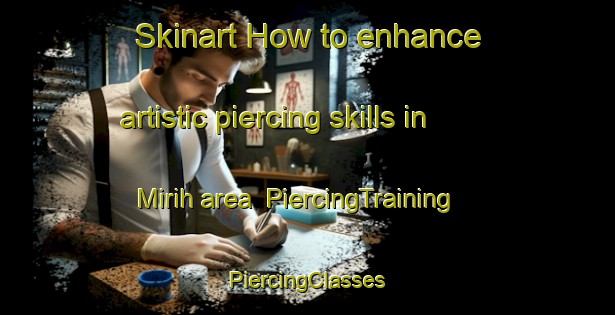 Skinart How to enhance artistic piercing skills in Mirih area | #PiercingTraining #PiercingClasses #SkinartTraining-Indonesia