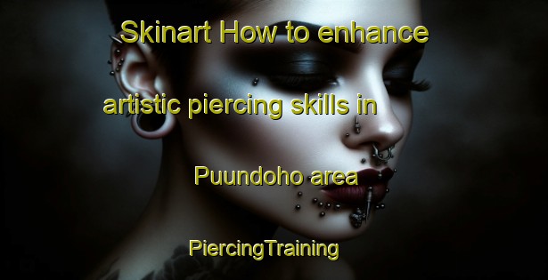 Skinart How to enhance artistic piercing skills in Puundoho area | PiercingTraining | PiercingClasses | SkinartTraining-Indonesia